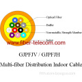 Gjpfjv / Gjpfjh Multi-fiber Distribution Indoor Fiber Optic Cable 